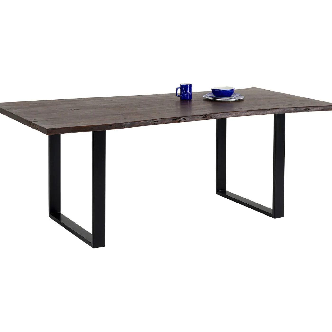 KARE Design Table Harmony Fonce Noir 200X100