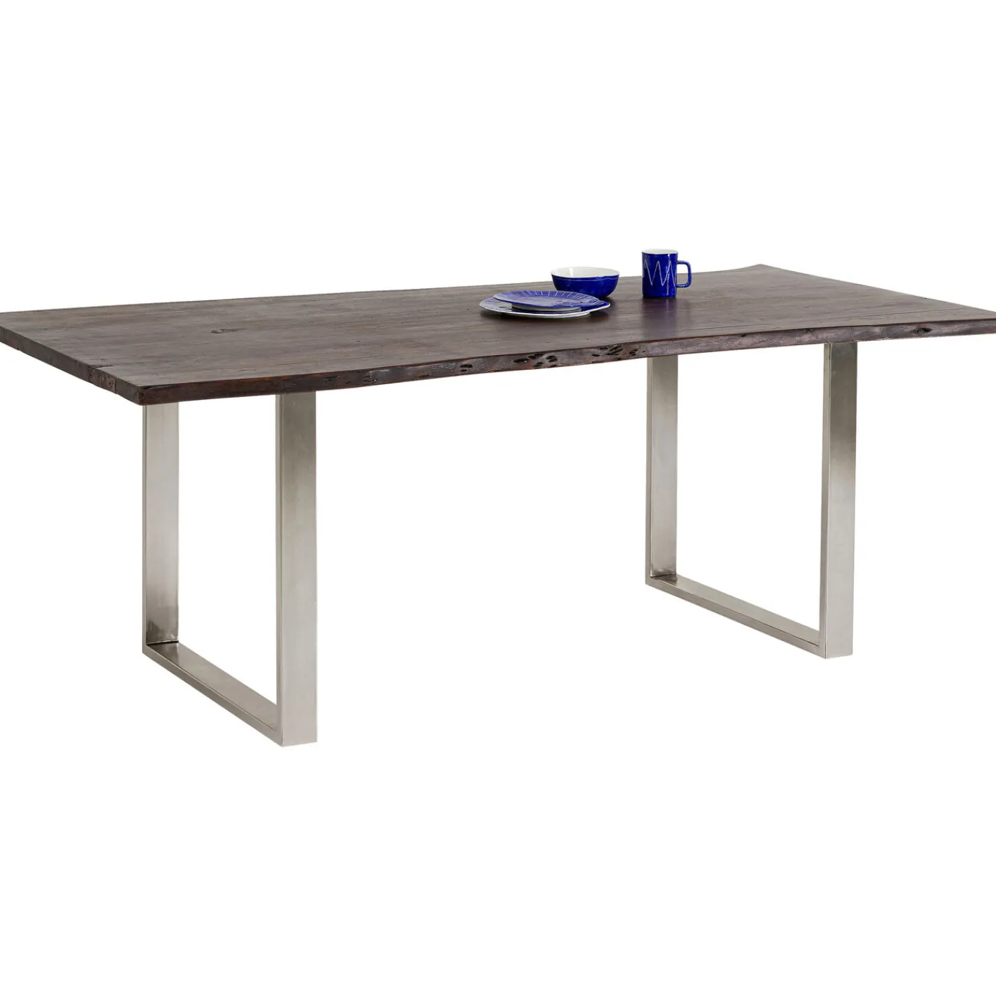 KARE Design Table Harmony Fonce-Chrome 160X80Cm