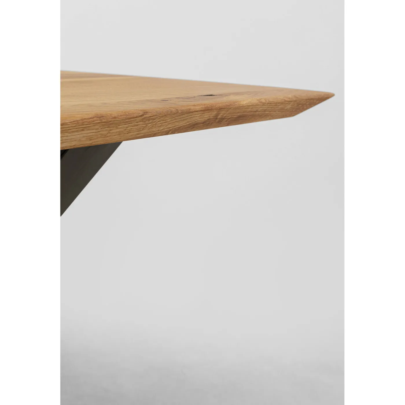 KARE Design Table Jackie Chene Cross Noir 180X90Cm