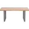 KARE Design Table Jackie Chene-Acier Brut 160X80