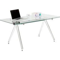 KARE Design Table Officia Verre Trempe 160X80