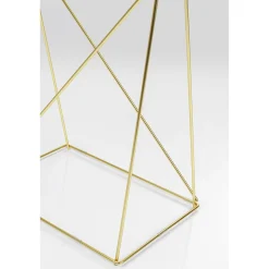 KARE Design Table Polar Laiton-Verre Trempe 8Mm