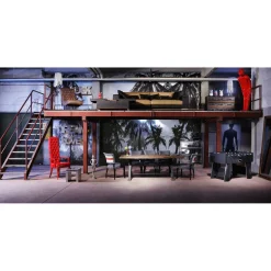 KARE Design Table Railway 210X100Cm-Chaque Modele Unique