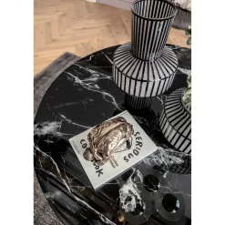 KARE Design Table Solo Marble Noir O110