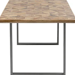 KARE Design Table Stars Acier Brut 180X90