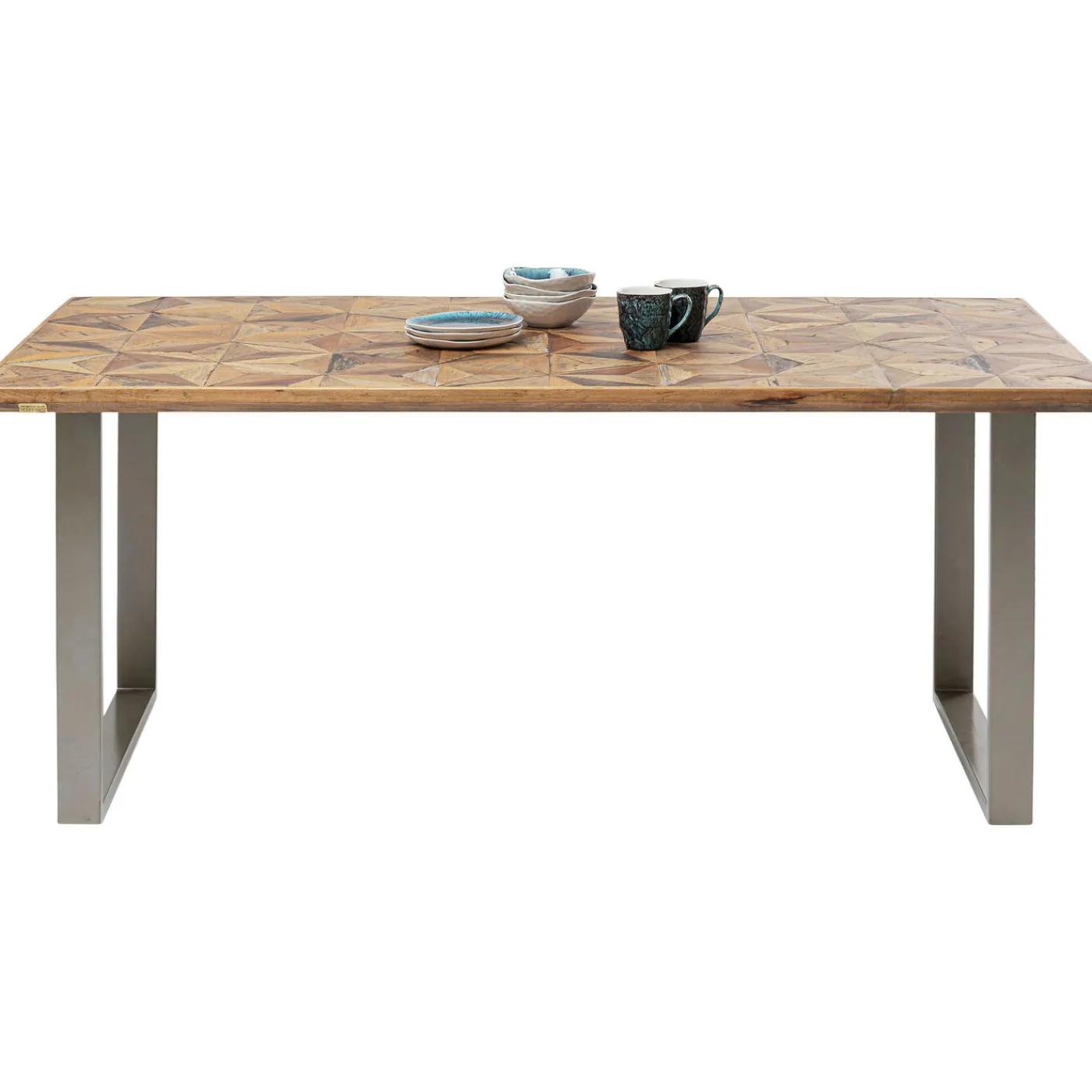 KARE Design Table Stars Argente 180X90