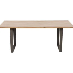 KARE Design Table Symphony Acier Brut 180X90