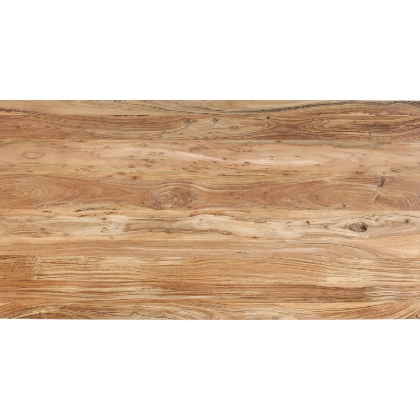 KARE Design Table Symphony Acier Brut 180X90