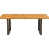 KARE Design Table Symphony Chene Acier Brut 180X90