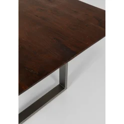 KARE Design Table Symphony Fonce Acier Brut 160X80