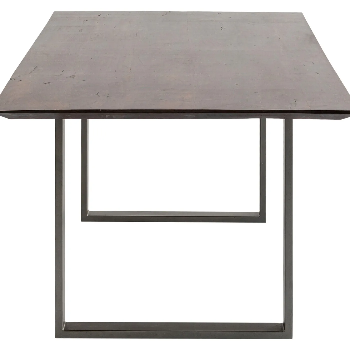 KARE Design Table Symphony Fonce Acier Brut 160X80