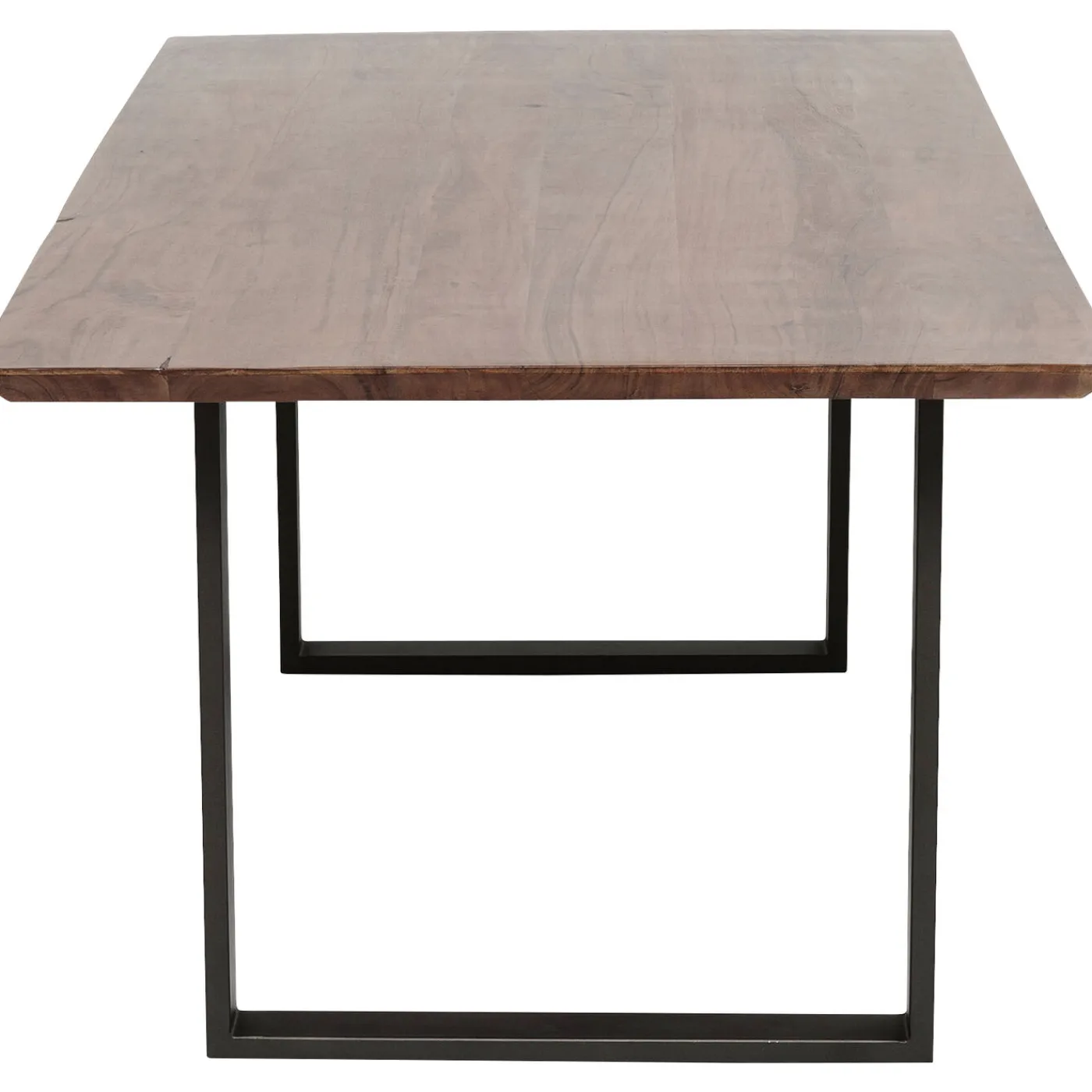 KARE Design Table Symphony Fonce Acier Brut 200X100