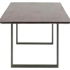 KARE Design Table Symphony Fonce Acier Brut 200X100