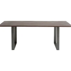 KARE Design Table Symphony Fonce Acier Brut 180X90