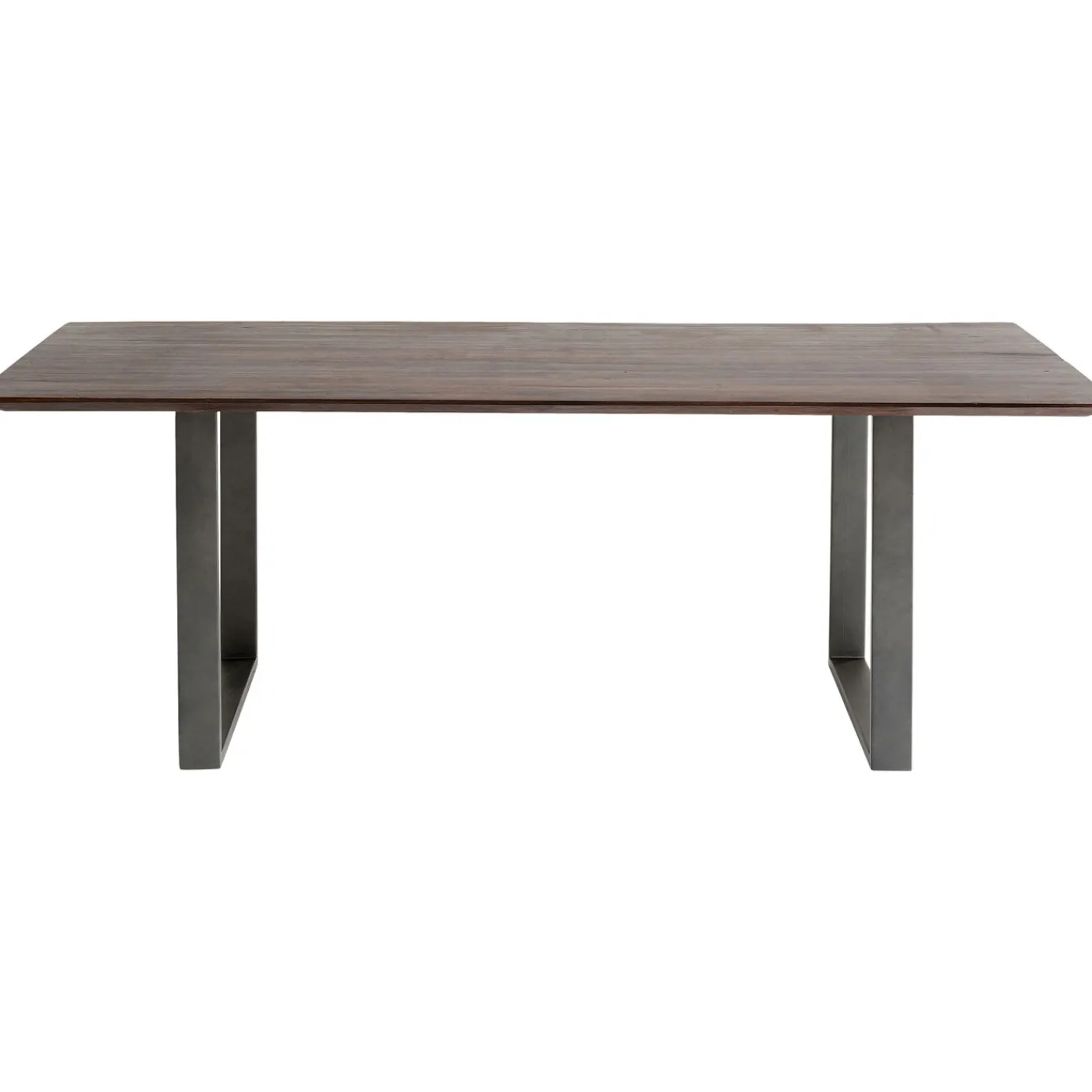 KARE Design Table Symphony Fonce Acier Brut 180X90