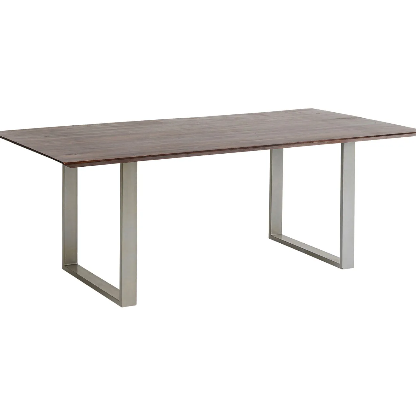 KARE Design Table Symphony Fonce Argente 200X100