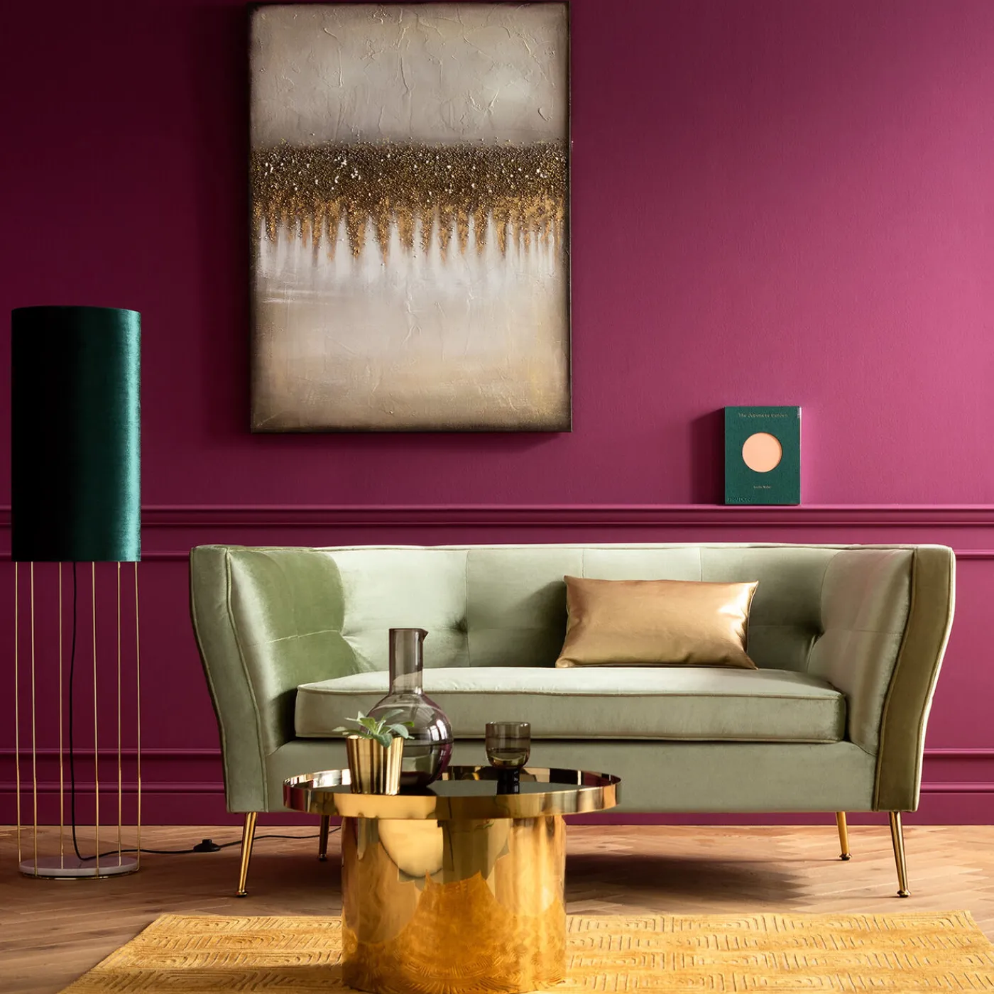 KARE Design Tableau Acrylique Abstract Fields 90X120Cm