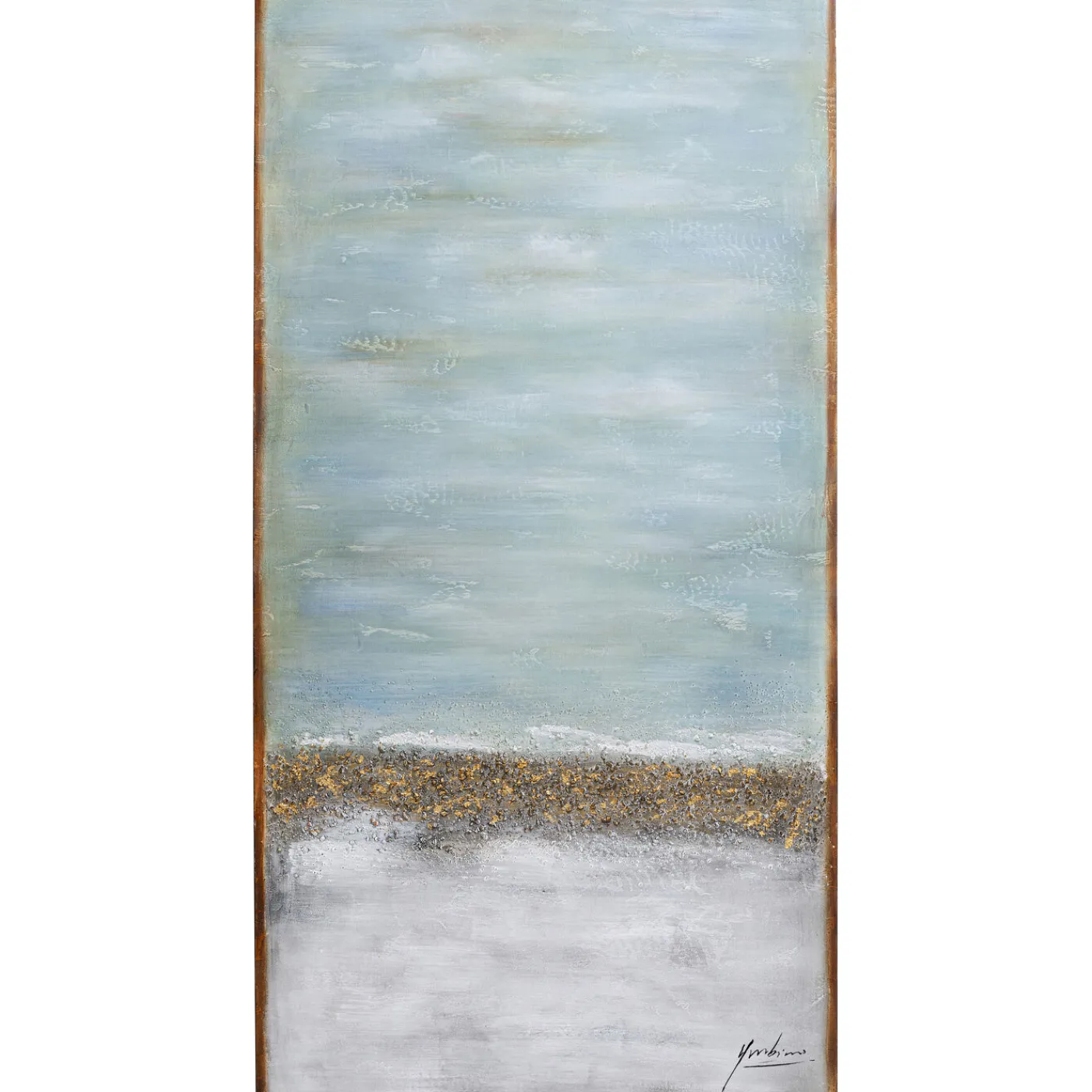 KARE Design Tableau Acrylique Abstract Horizon 100X200Cm