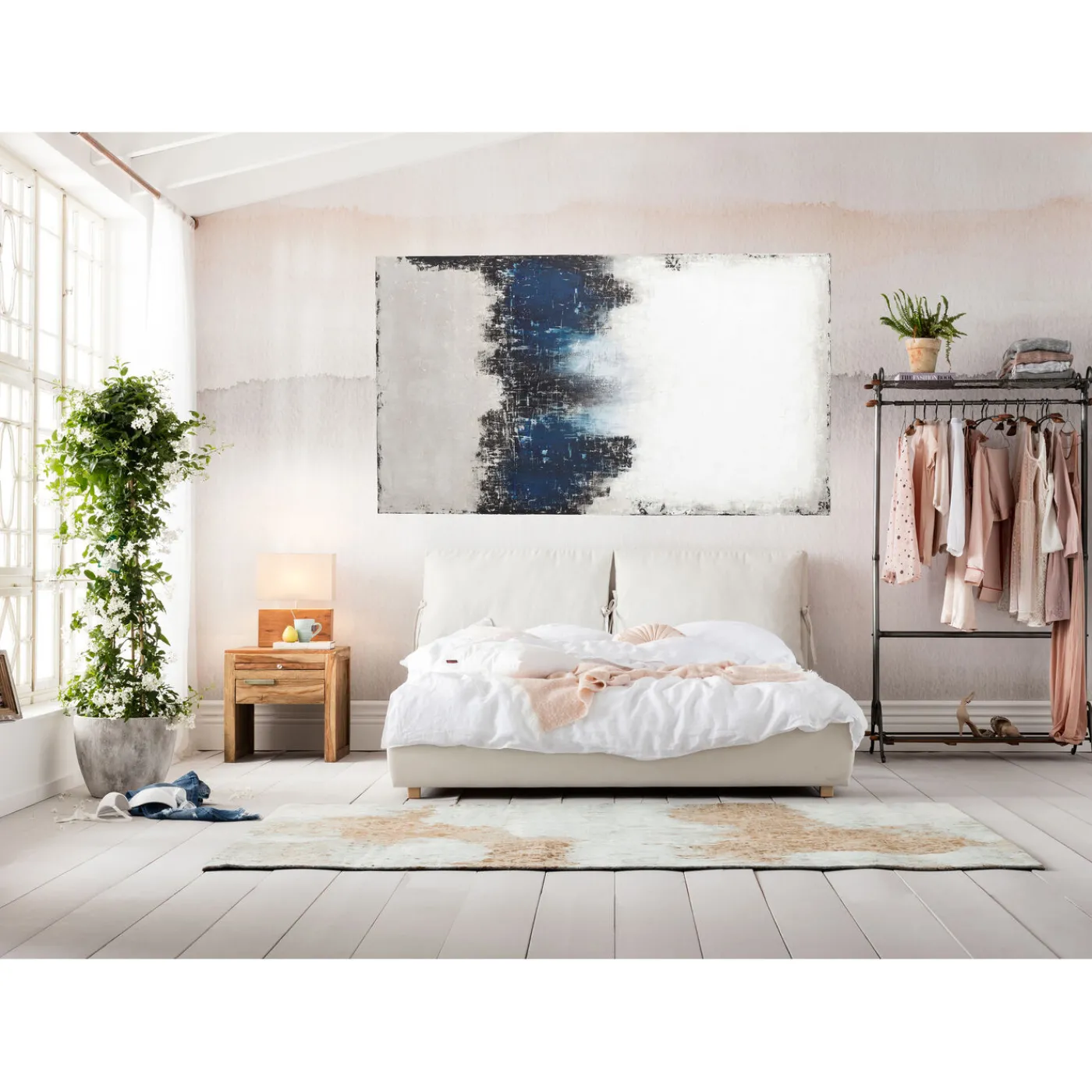 KARE Design Tableau Acrylique Abstract Into The Sea 120X210Cm