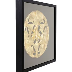 KARE Design Tableau Décoratif Leaf Ball 60X60Cm