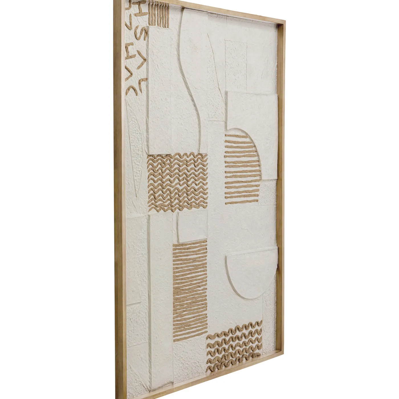 KARE Design Tableau Décoratif Sandy Geometric 81X122Cm