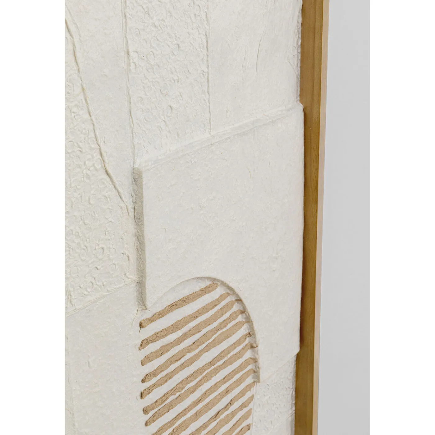 KARE Design Tableau Décoratif Sandy Geometric 81X122Cm