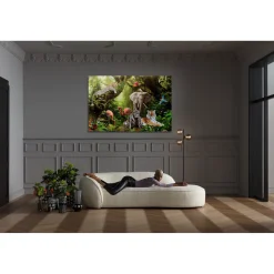 KARE Design Tableau En Verre Animal Paradise 150X100Cm