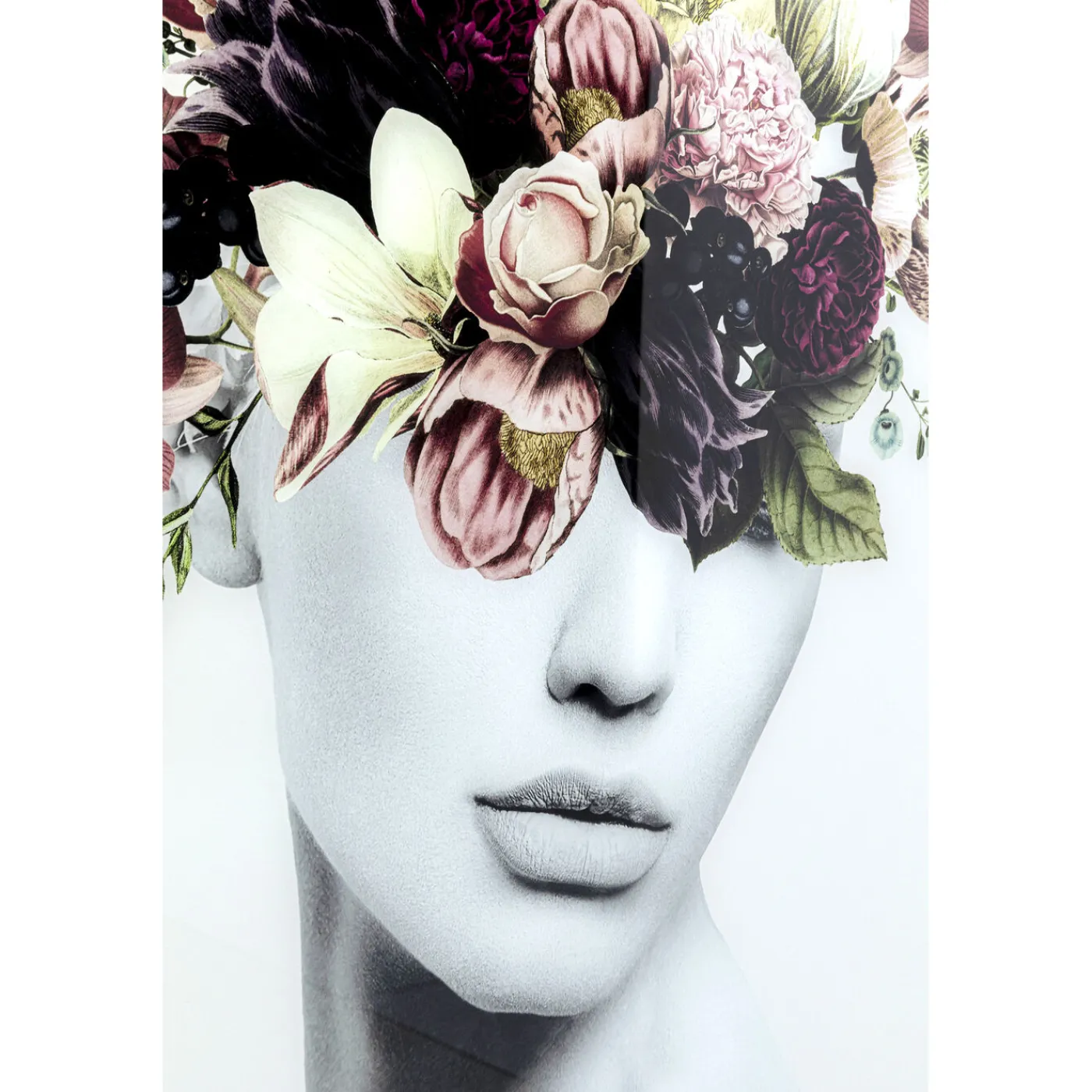 KARE Design Tableau En Verre Autumn Hair 80X120Cm