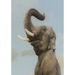 KARE Design Tableau En Verre Balance Elefant 150X100Cm