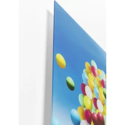 KARE Design Tableau En Verre Balloon Elephant 100X150Cm