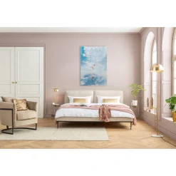 KARE Design Tableau En Verre Balloon Girl 100X150Cm