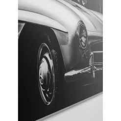 KARE Design Tableau En Verre Classic Car 160X60Cm