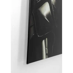 KARE Design Tableau En Verre Knight Cow 120X120