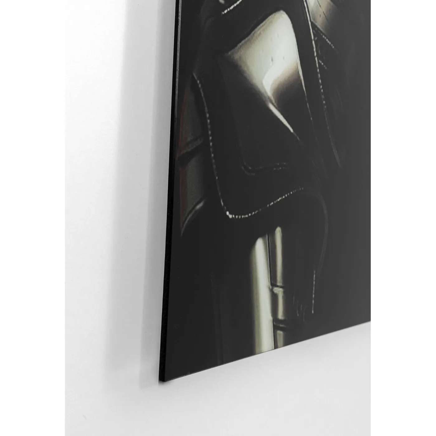 KARE Design Tableau En Verre Knight Cow 120X120