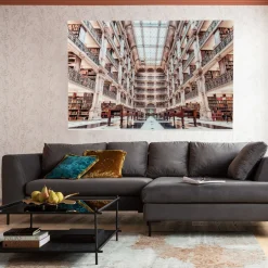 KARE Design Tableau En Verre Library 150X100Cm