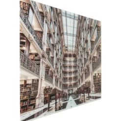 KARE Design Tableau En Verre Library 150X100Cm