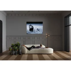 KARE Design Tableau En Verre Lion King Standing 160X120Cm