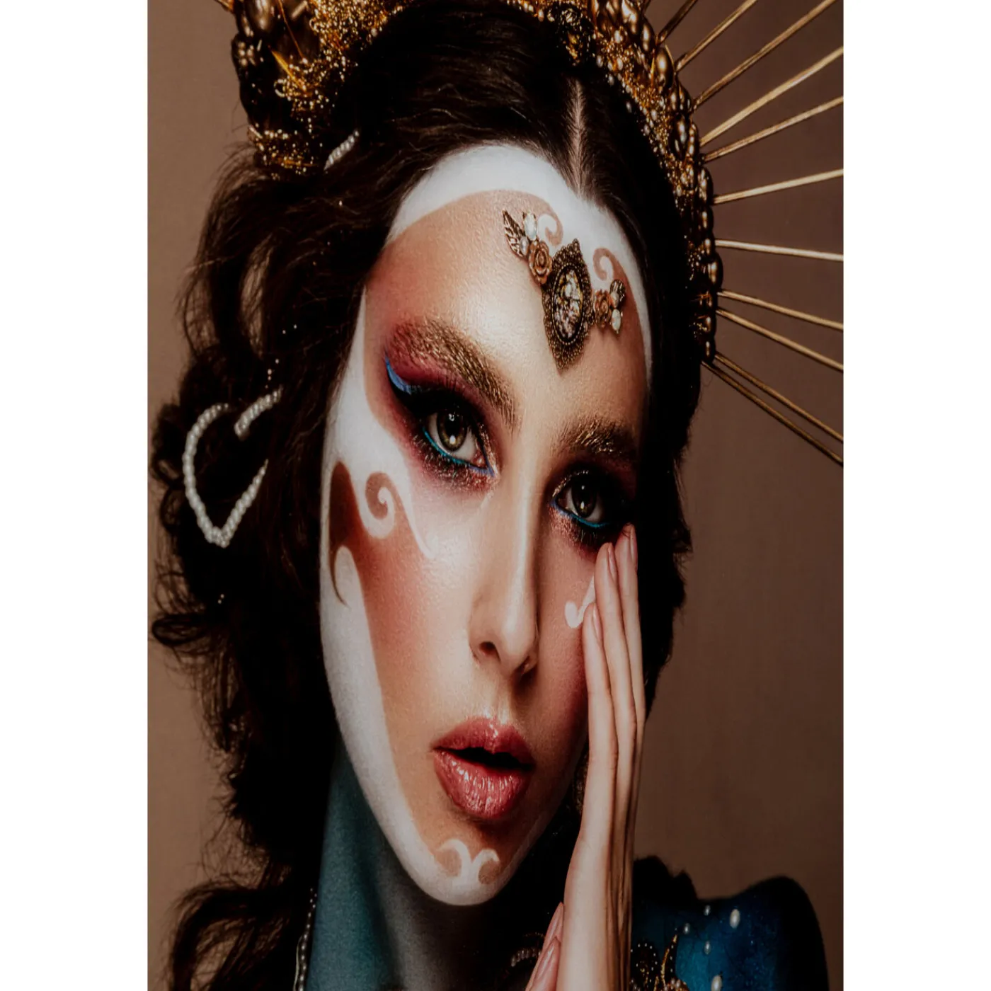 KARE Design Tableau En Verre Magic Goddess 100X150Cm