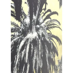 KARE Design Tableau En Verre Metallic Palms 180X120Cm