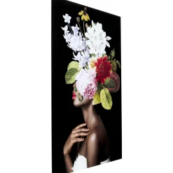 KARE Design Tableau En Verre Ms. Bouquet 80X120Cm