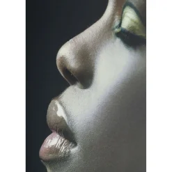 KARE Design Tableau En Verre Royal Headdress Profile 100X150Cm