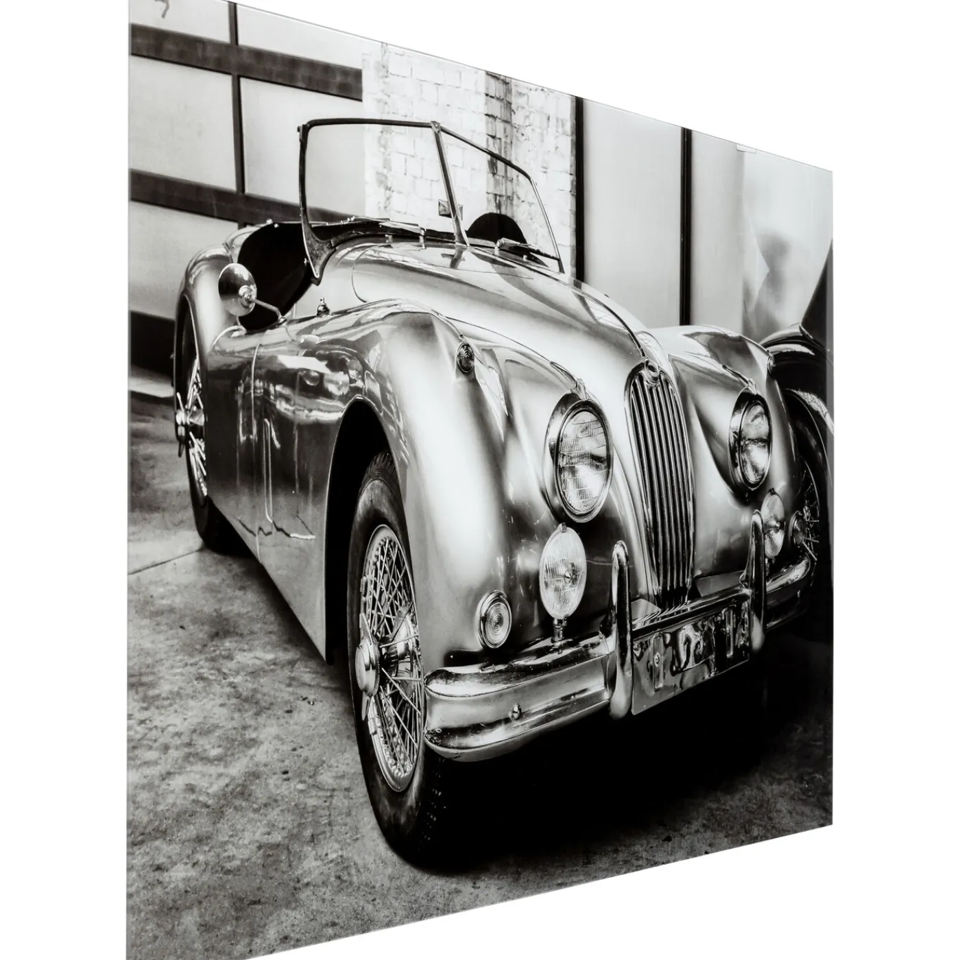 KARE Design Tableau En Verre Vintage Cabrio 150X100Cm