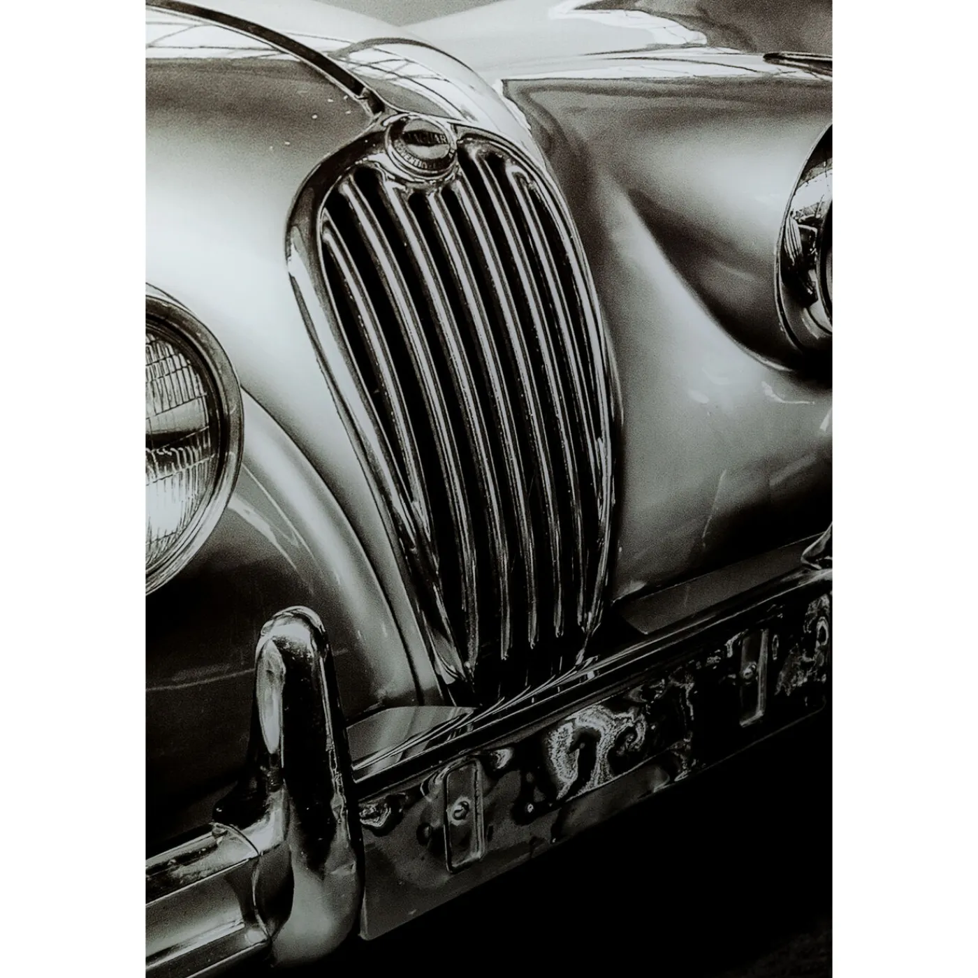 KARE Design Tableau En Verre Vintage Cabrio 150X100Cm