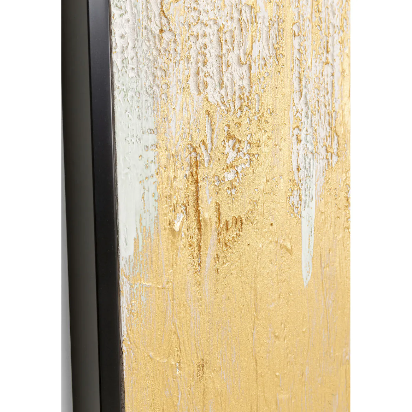 KARE Design Tableau Encadre Abstract Blanc 80X120Cm