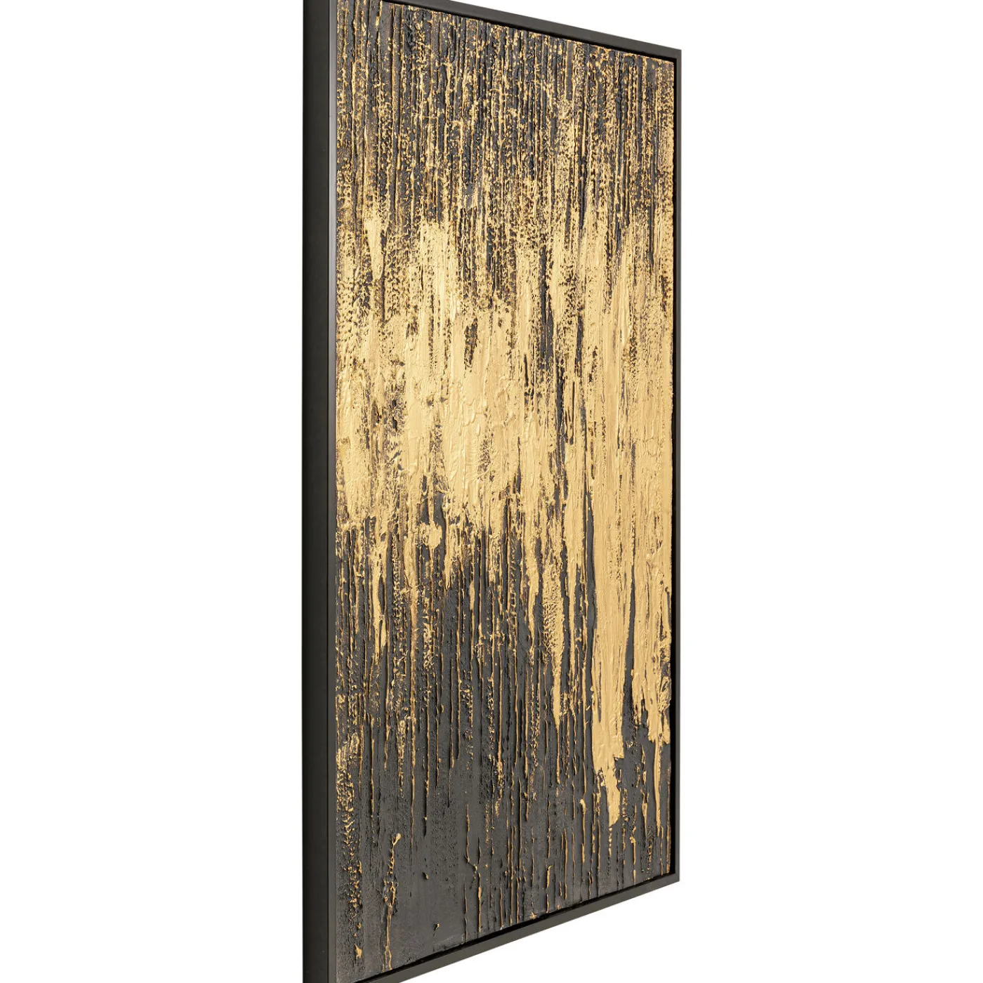 KARE Design Tableau Encadre Abstract Noir 80X120Cm