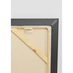 KARE Design Tableau Encadre Abstract Noir 80X120Cm