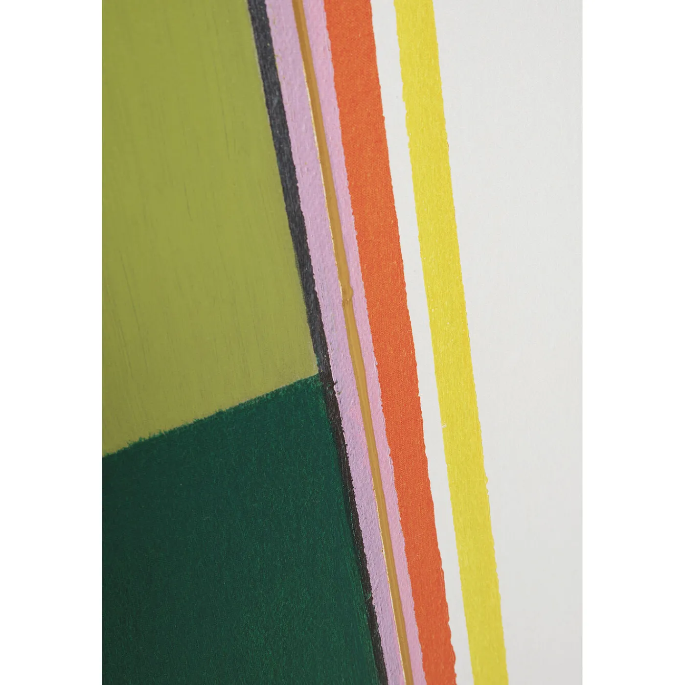 KARE Design Tableau Encadre Abstract Shapes Khaki 73X103Cm