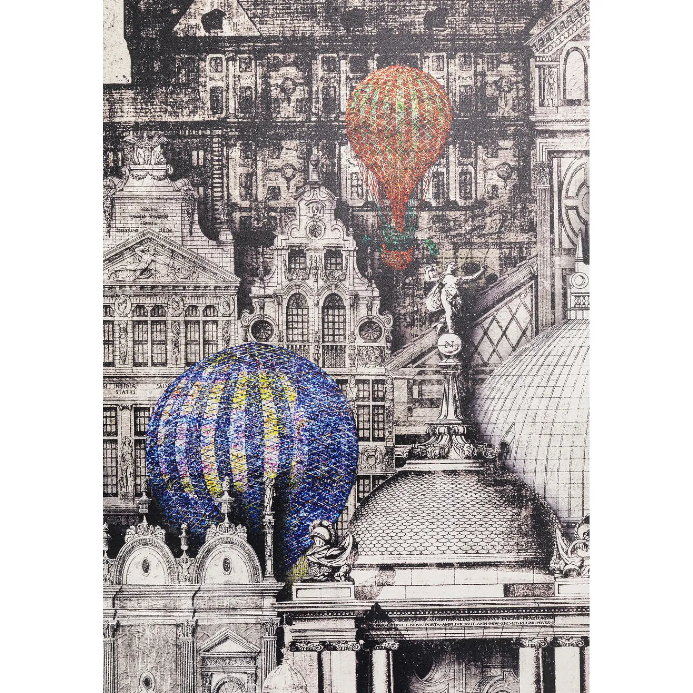 KARE Design Tableau Encadre Balloons 110X174Cm