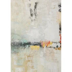 KARE Design Tableau Encadre Dust Dore 120X120Cm