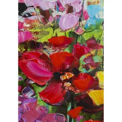 KARE Design Tableau Encadre Flowery Meadow 100X100Cm